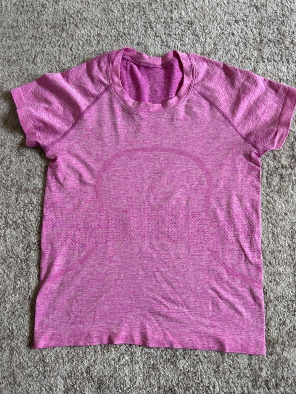 Pink heathered race length Lululemon swiftly